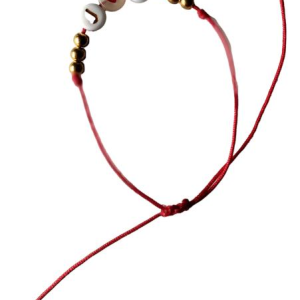 Manilla rojo con dorado